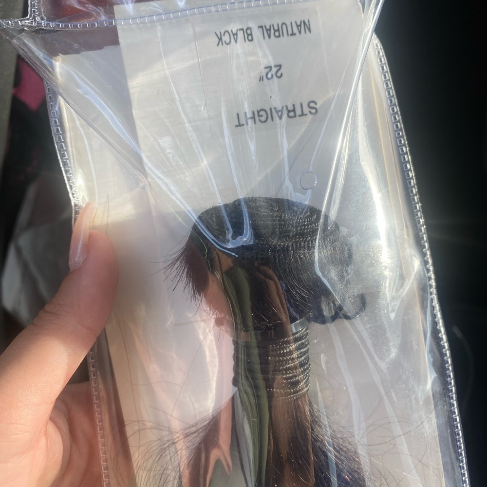 22inch human hair